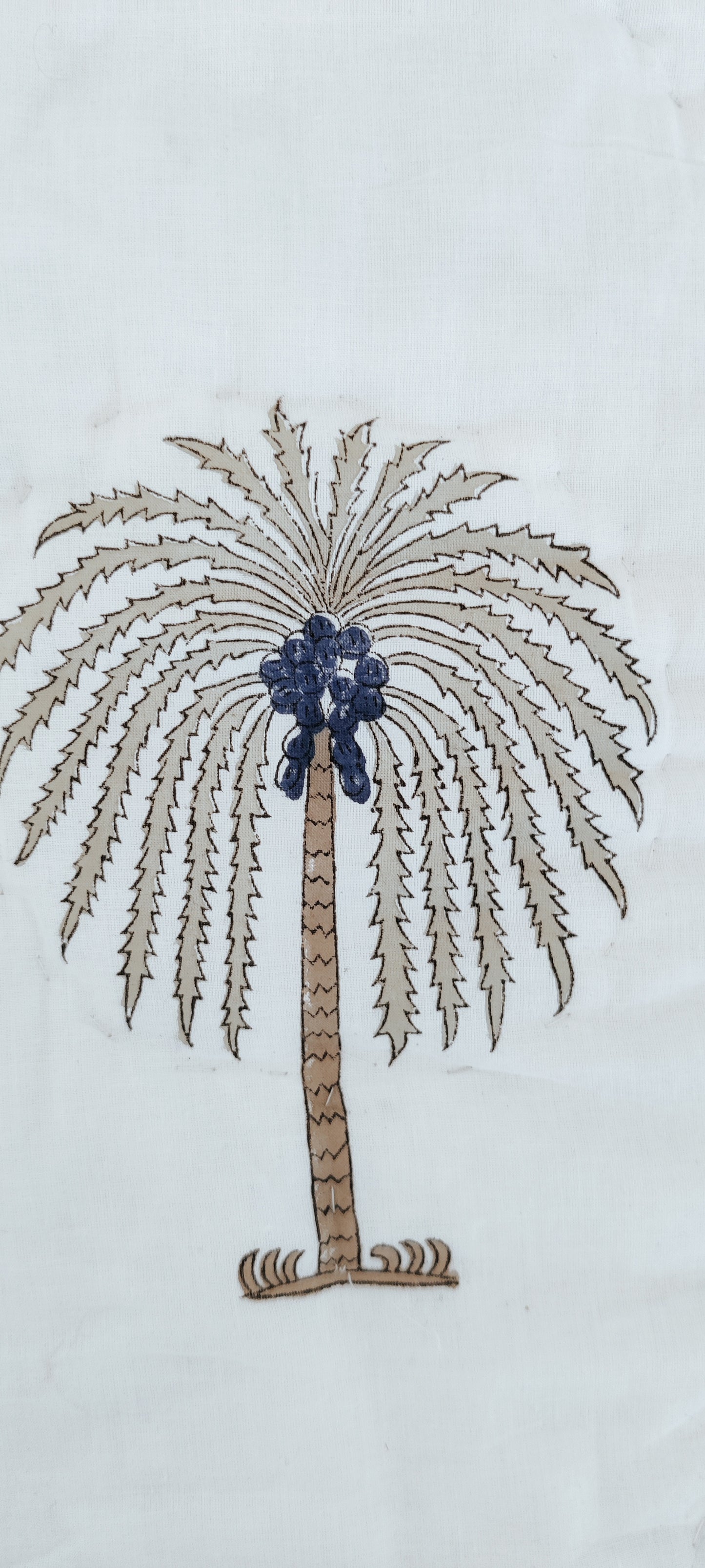 HANDBLOCKDRUCK JAIPURI RAZAI/ QUILT – INDISCHBLAU