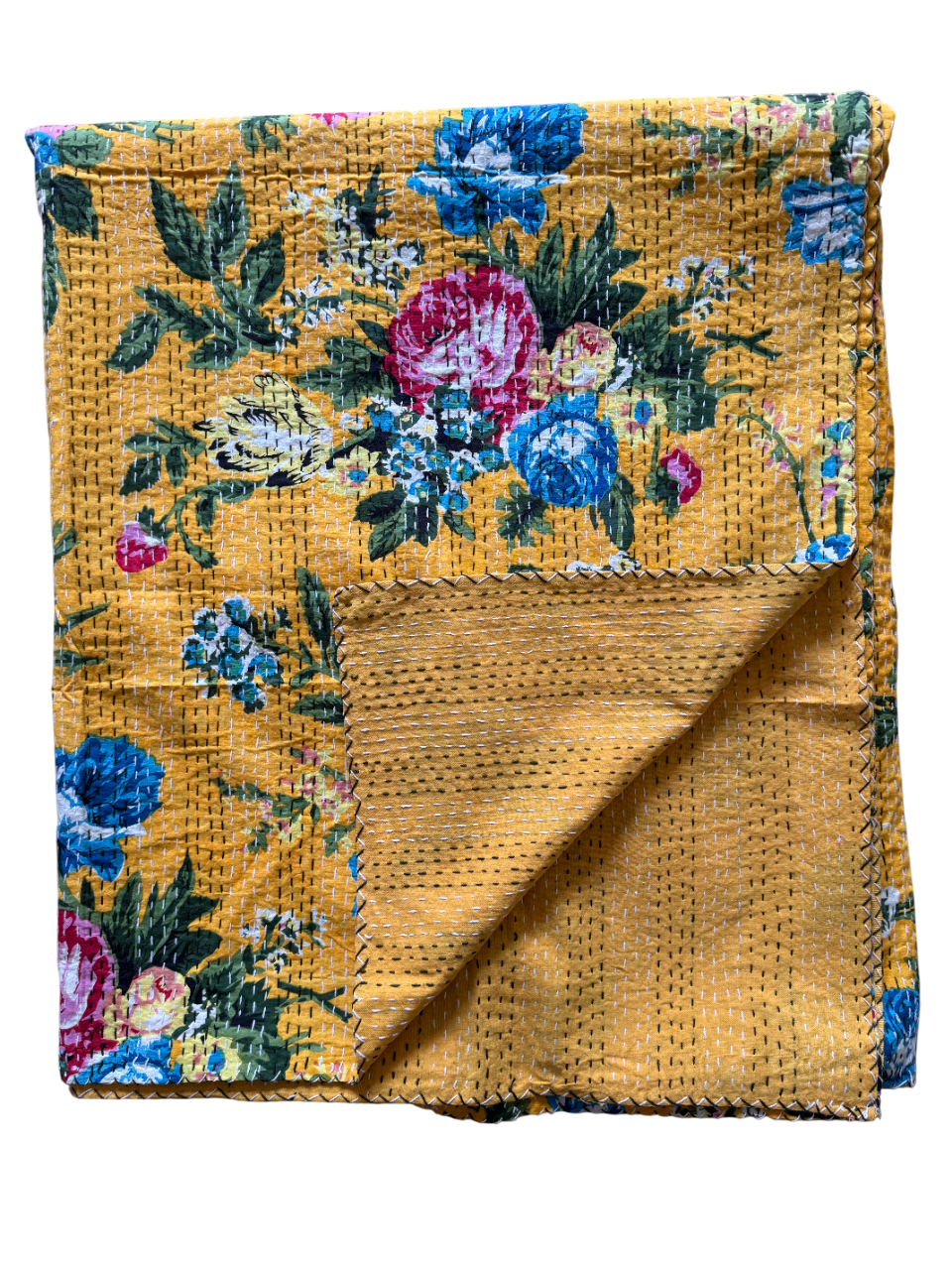 KANTHA THROW - SUMMER