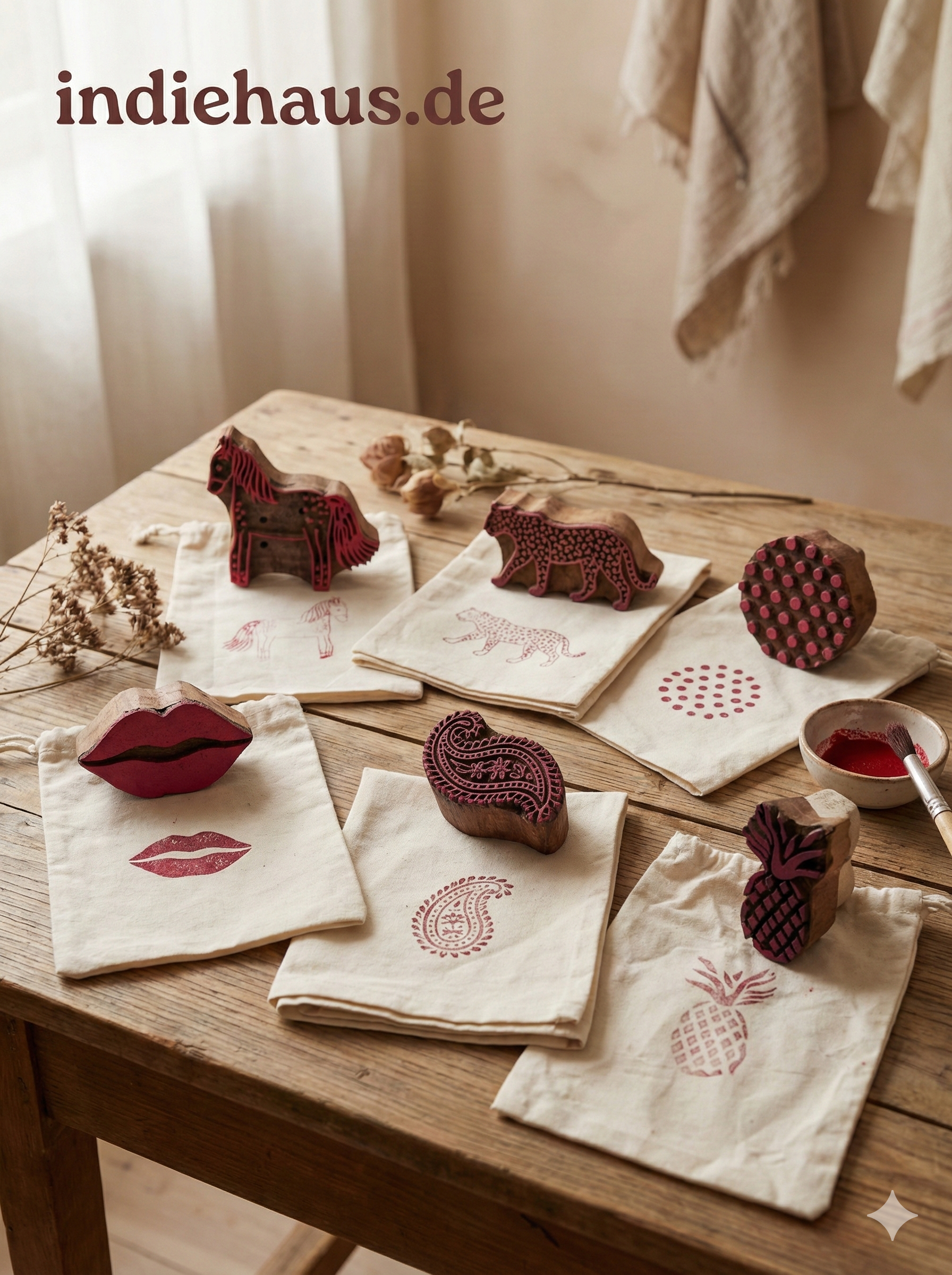 WOODEN BLOCK PRINTING KITS – IndieHaus