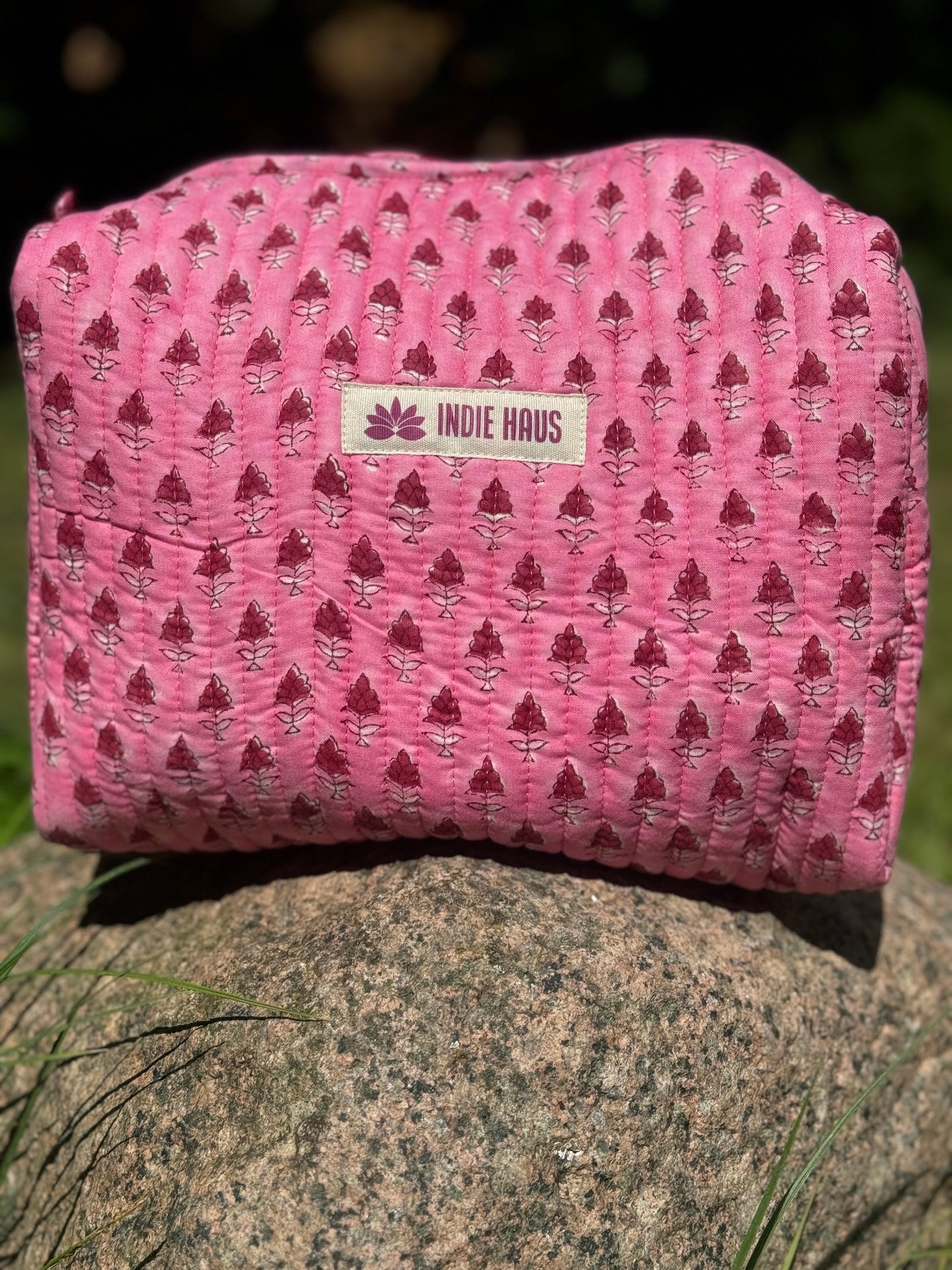 DIE ROSA KULTURTASCHE „JAIPUR“