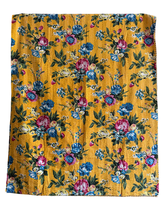 KANTHA THROW - SUMMER